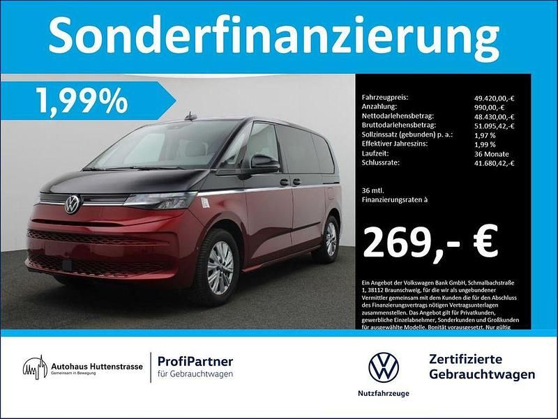 Schwarz Gebraucht 2024 VW T7 Life Van | 49.420 € (Superpreis) - Bild 1/4