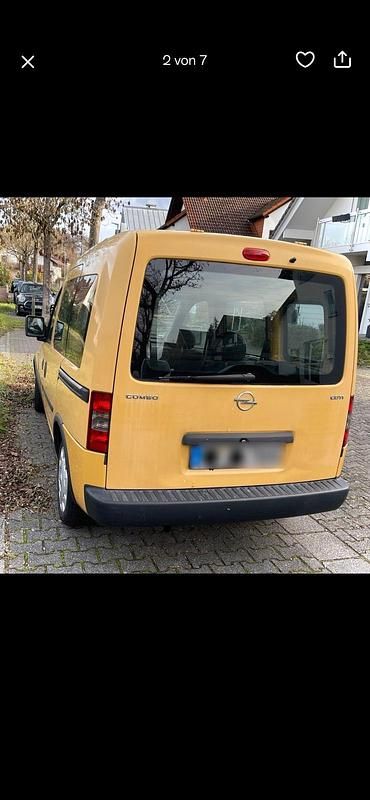Second-hand Opel Combo 55 CP (40 kW) 2006 Galben Monovolum