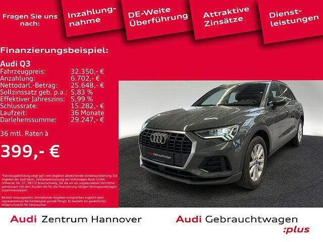 Gebraucht Audi Q3 S-Line 150 PS (110 kW) 2022 G3 nanograu metallic (metallic) SUV