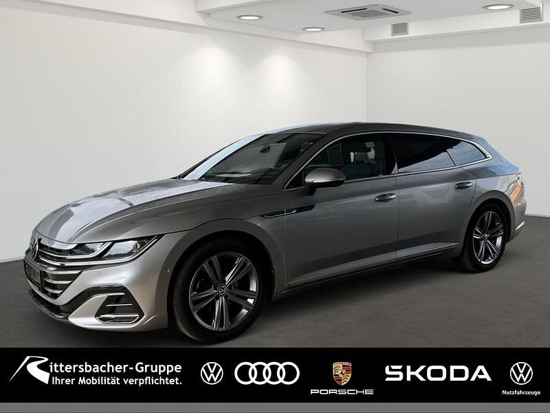Silber Gebraucht 2022 VW Arteon R-line Coupé | 31.950 € (Guter Preis) - Bild 1/4