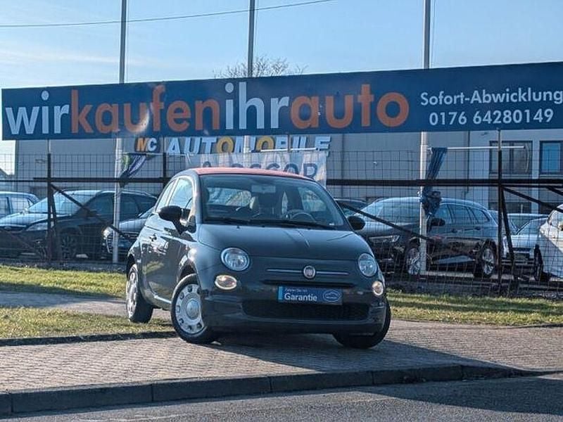 Grau Gebraucht 2023 Fiat 500C Cabrio | 11.499 € (Guter Preis) - Bild 1/4