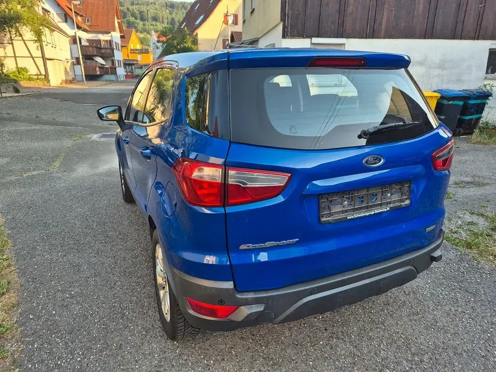 Gebraucht Ford Ecosport Trend 125 PS (91 kW) 2017 Blau SUV