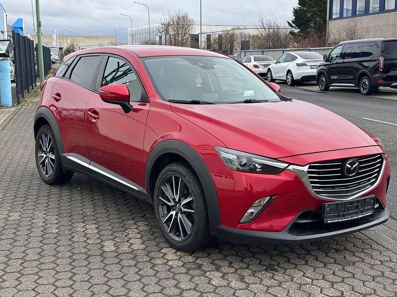 Gebraucht Mazda CX-3 Exclusive-Line 105 PS (77 kW) 2018 Rot SUV