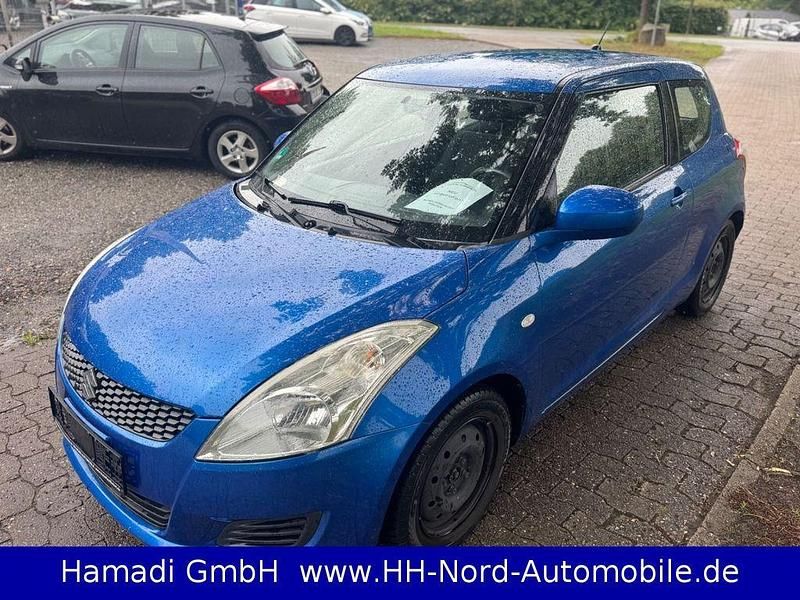 Second-hand Suzuki Swift 94 CP (69 kW) 2012 Albastru Hatchback
