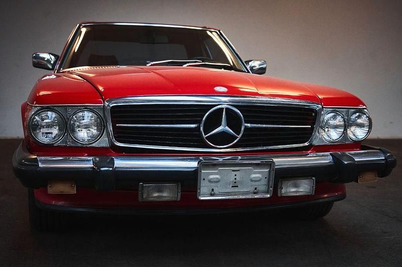 Rot Gebraucht 1980 Mercedes 450 Cabrio | 26.750 € - Bild 1/4