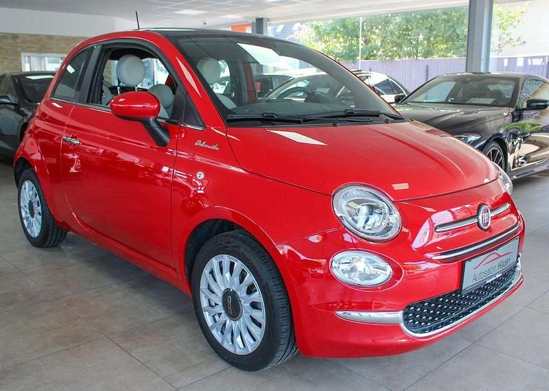 Rot Gebraucht 2022 Fiat 500 Dolcevita Kleinwagen | 12.799 € (Fairer Preis) - Bild 1/4