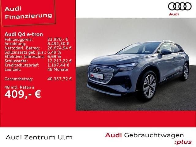 Gebraucht Audi Q4 e-tron Advanced 150 kW (204 PS) 2023 Kieselgrau SUV
