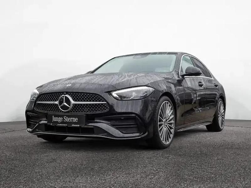 Gebraucht Mercedes C300 AMG 258 PS (189 kW) 2024 Schwarz obsidianschwarz metall Limousine
