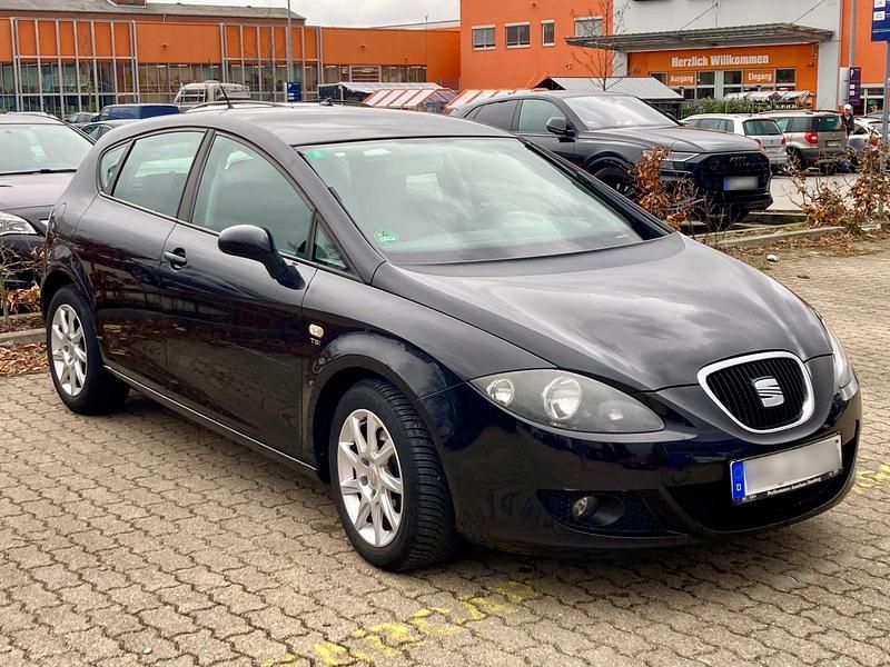 Gebraucht Seat Leon 125 PS (91 kW) 2009 Schwarz Kleinwagen