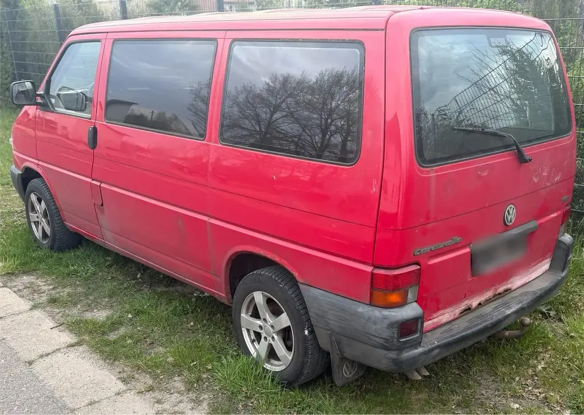 Brugt VW T4 102 HK (75 kW) 2000 Rød Van