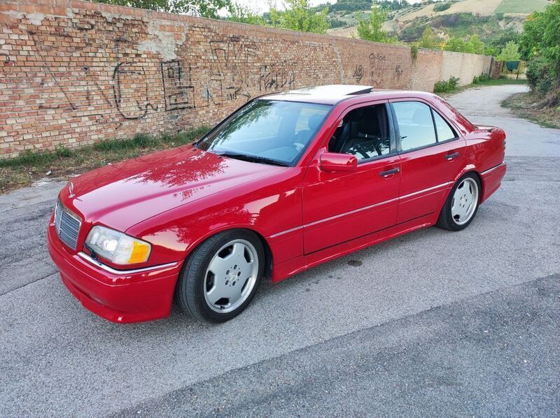 Rot Gebraucht 1995 Mercedes C36 AMG AMG Limousine | 19.000 € - Bild 1/4