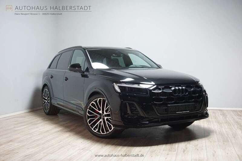 Mythosschwarz metallic Gebraucht 2024 Audi Q7 S-Line SUV | 83.490 € (Fairer Preis) - Bild 1/3