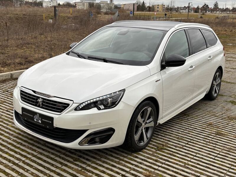 Weiß Gebraucht 2016 Peugeot 308 Allure GT-Line Kombi | 10.450 € (Fairer Preis) - Bild 1/4