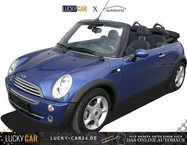 Gebraucht Mini One Cabriolet 90 PS (66 kW) 2005 Blau Cabrio