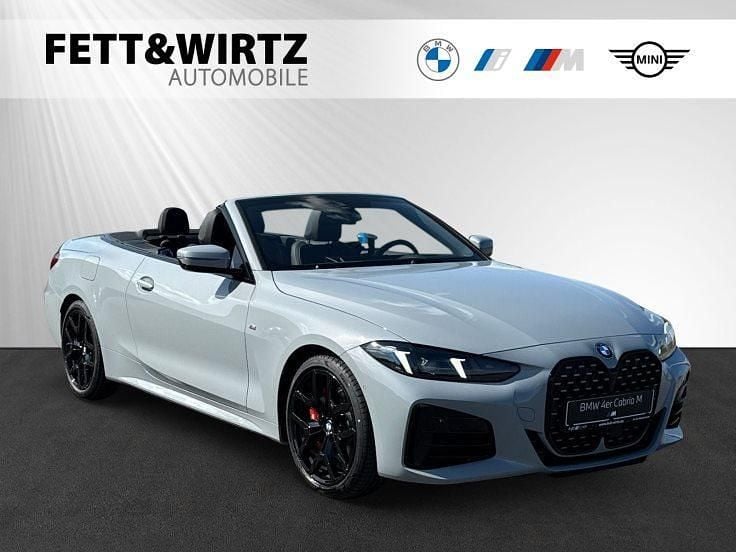 Brooklyn grau metallic Neu 2025 BMW 420 M Sport Cabrio | 59.790 € (Superpreis) - Bild 1/3