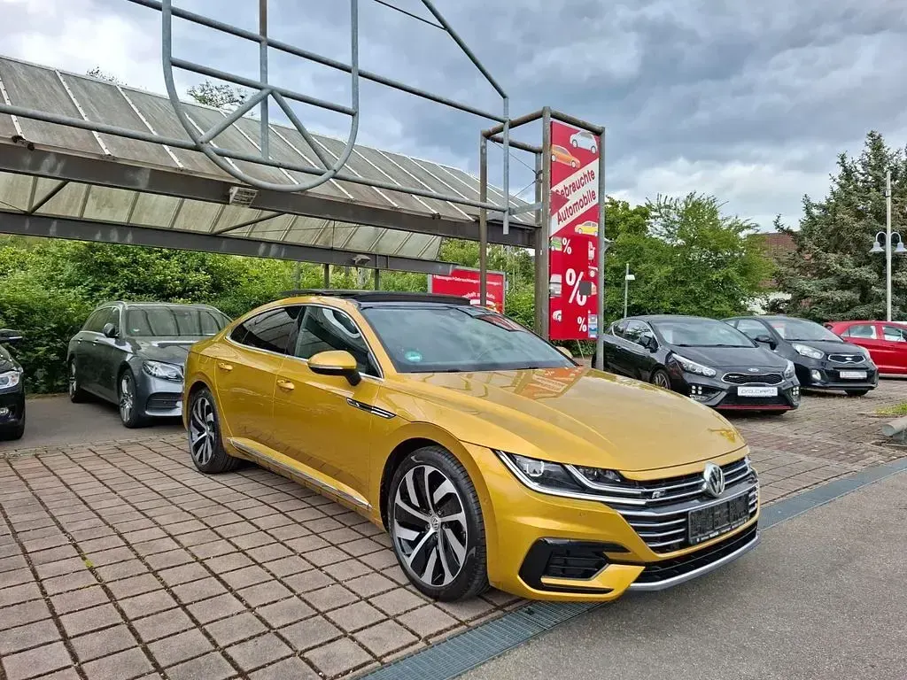 Gebraucht VW Arteon R-line 272 PS (200 kW) 2020 Gelb Limousine