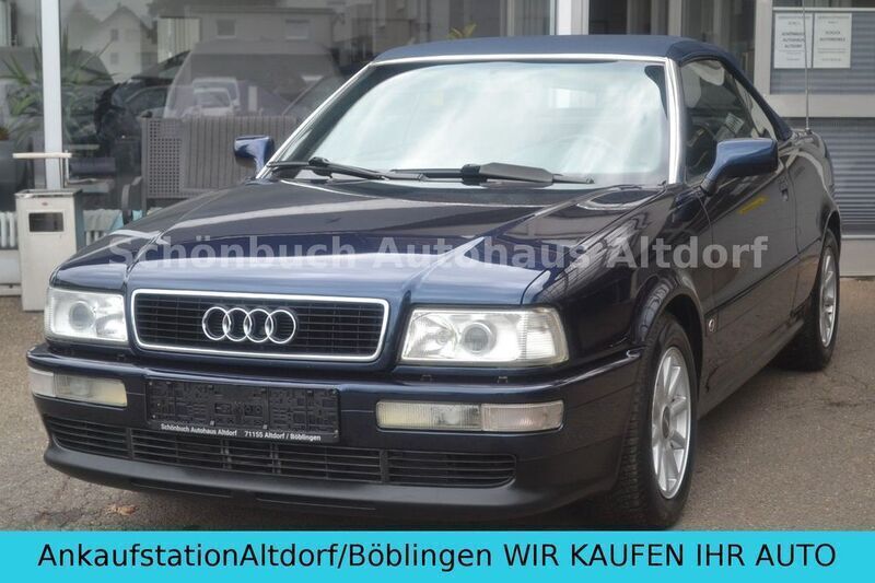 Blau Gebraucht 1996 Audi Cabriolet Sport Cabrio | 6.490 € (Superpreis) - Bild 1/4