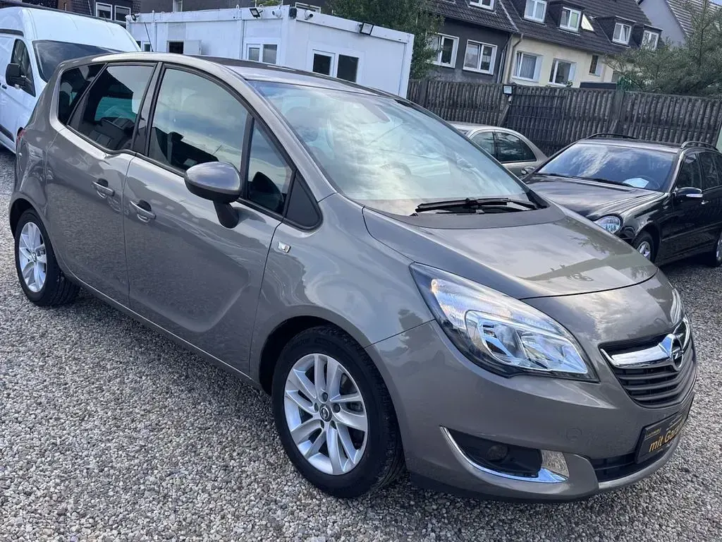 Gebraucht Opel Meriva drive 101 PS (74 kW) 2016 Grau Van / Kleinbus