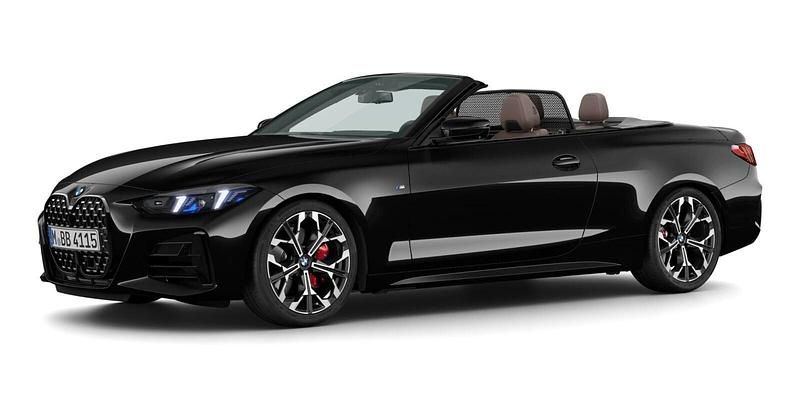 Schwarz Gebraucht 2025 BMW 430 Cabriolet Comfort Edition Cabrio | 59.116 € (Teuer) - Bild 1/4
