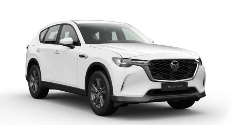 Weiß (arctic white) Neu 2025 Mazda CX-60 Prime-Line SUV | 40.550 € - Bild 1/4
