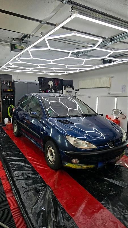 Gebraucht Peugeot 206 80 PS (58 kW) 2003 Blau Kleinwagen