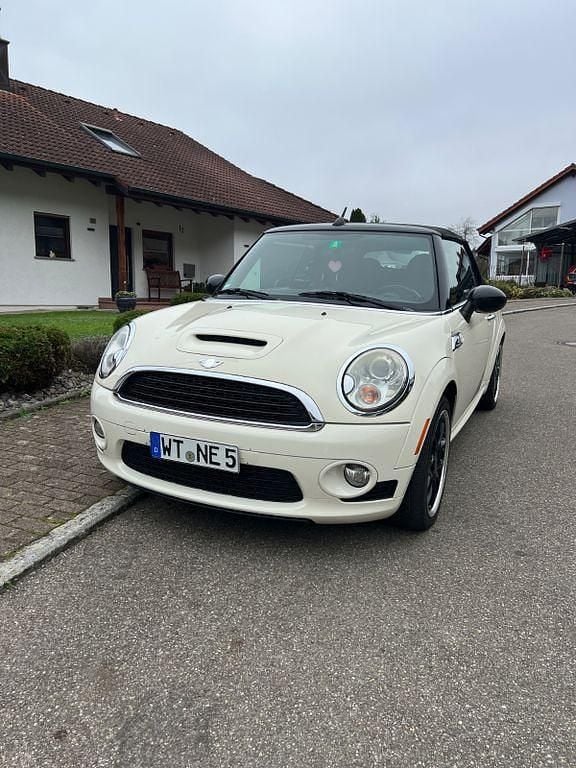Weiß Gebraucht 2009 Mini Cooper S Cabriolet Cabrio | 6.499 € (Superpreis) - Bild 1/4