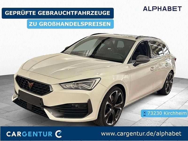 Weiß Gebraucht 2022 Cupra Leon VZ Kombi | 21.195 € (Superpreis) - Bild 1/2