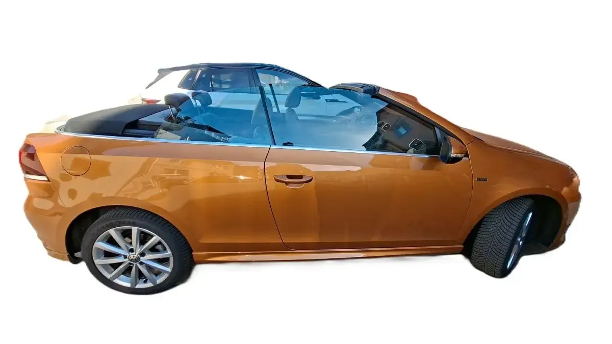 Gebraucht VW Golf Cabriolet LOUNGE 150 PS (110 kW) 2016 Orange Cabrio