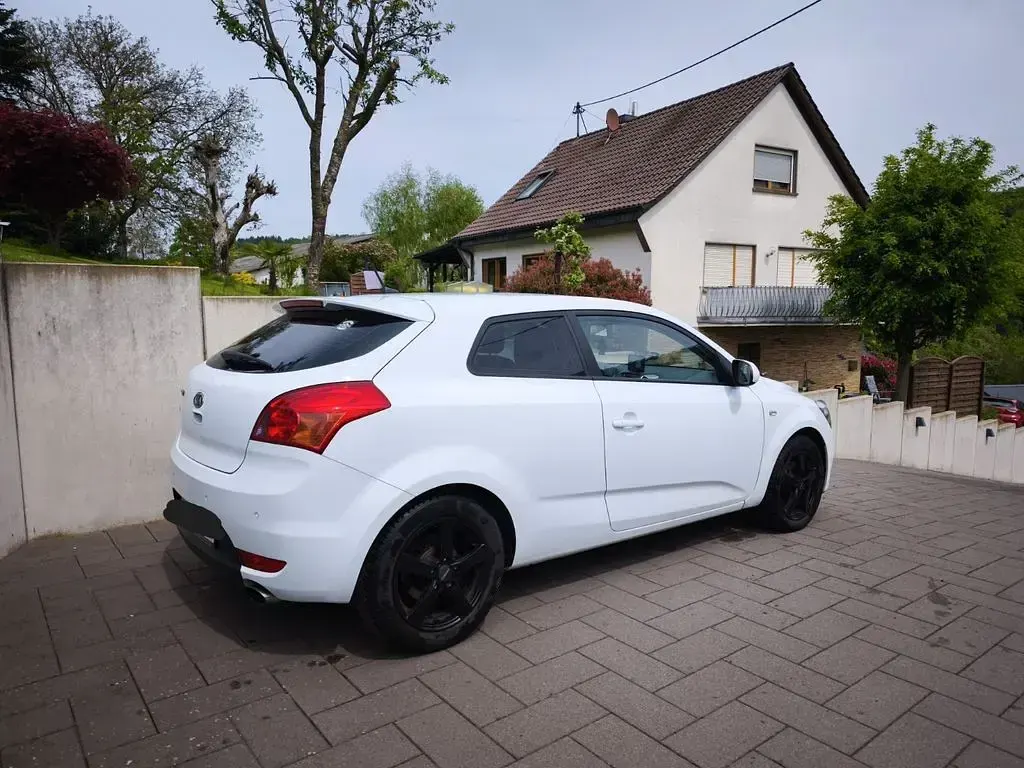 Gebraucht Kia Ceed 90 PS (66 kW) 2012 Weiß Kleinwagen
