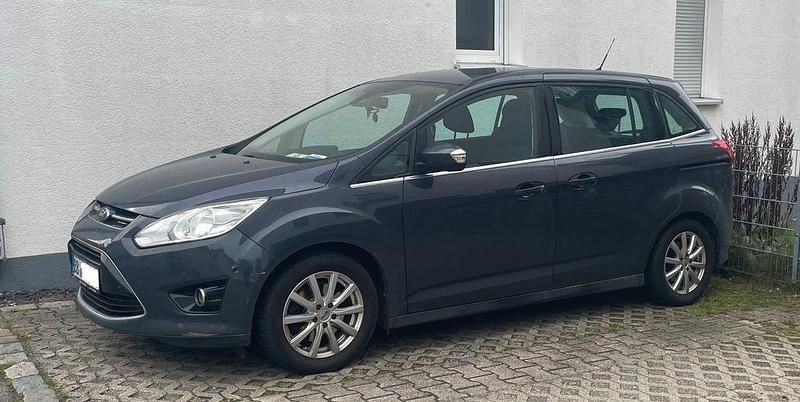 Gebraucht Ford Grand C-Max Titanium 140 PS (102 kW) 2014 Grau Van / Kleinbus