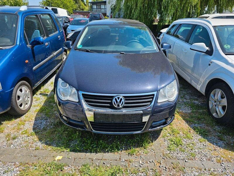 Schwarz Gebraucht 2007 VW Eos Cabrio | 3.800 € (Superpreis) - Bild 1/4