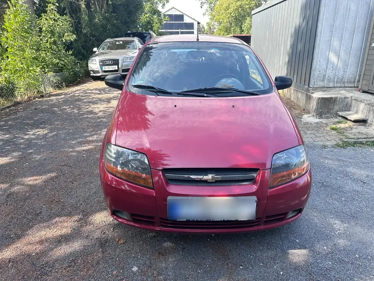 Gebraucht Chevrolet Kalos 72 PS (52 kW) 2010 Rot Kleinwagen