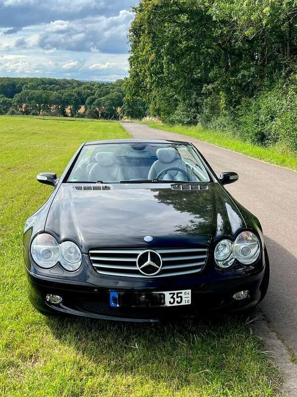 Schwarz Gebraucht 2005 Mercedes SL350 Cabrio | 20.900 € (Fairer Preis) - Bild 1/4
