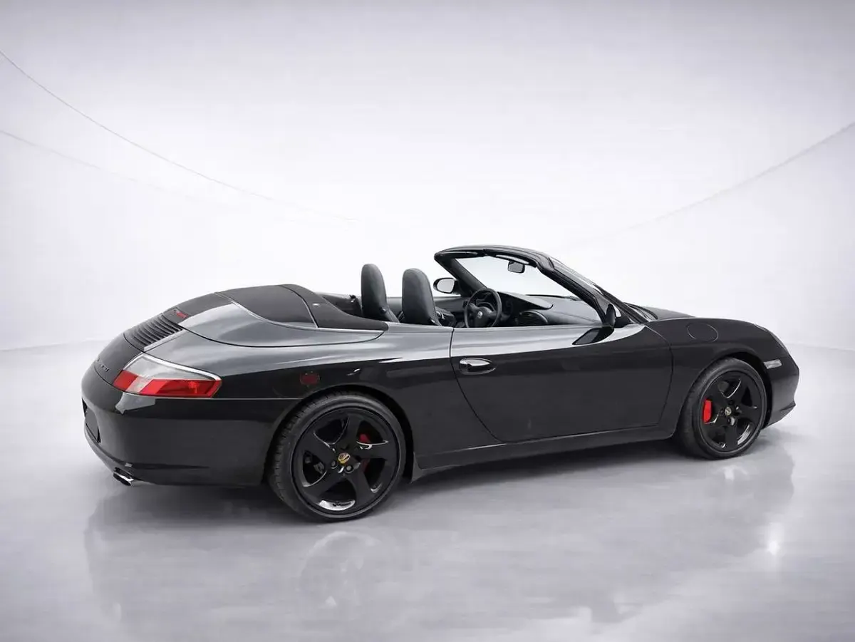Gebraucht Porsche 911 Carrera 4 Cabriolet 320 PS (235 kW) 2004 Schwarz Cabrio