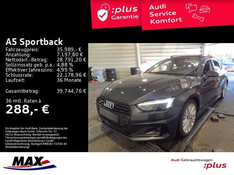 Manhattangrau metallic Gebraucht 2023 Audi A5 Advanced Limousine | 35.989 € (Fairer Preis) - Bild 1/3