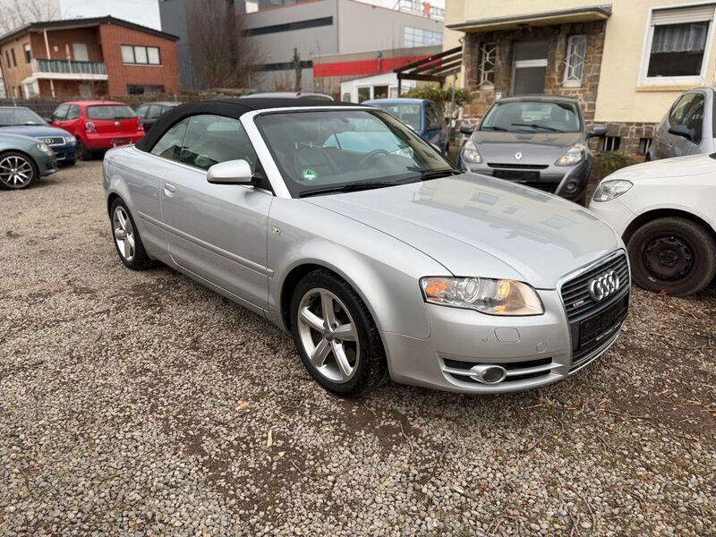 Silber Gebraucht 2007 Audi A4 Cabriolet S-Line Cabrio | 6.690 € (Guter Preis) - Bild 1/4