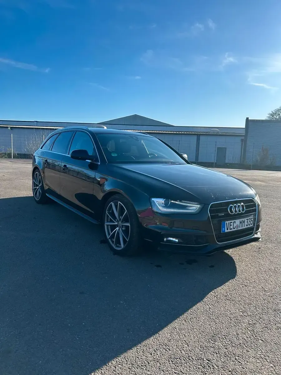Brugt Audi A4 S-Line 177 HK (130 kW) 2014 Sort Stationcar