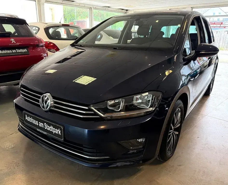 Gebraucht VW Golf Sportsvan 125 PS (91 kW) 2016 Blau Van / Kleinbus