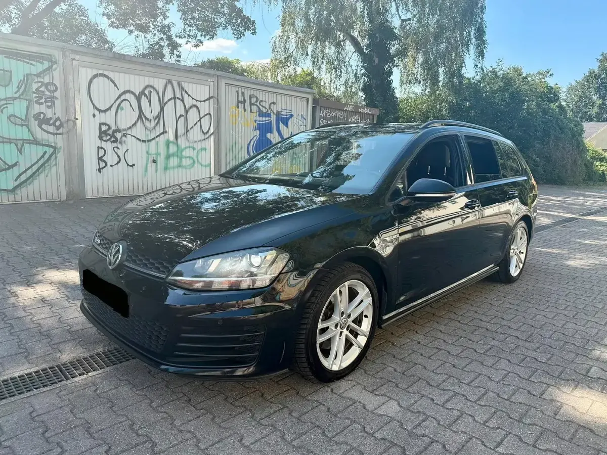 Gebraucht VW Golf VII GTD 184 PS (135 kW) 2016 Schwarz Kombi