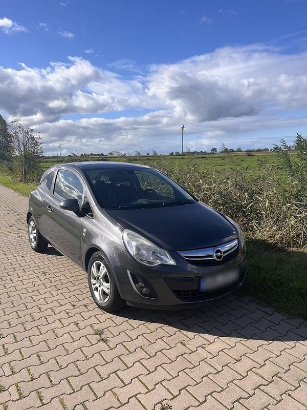 Grau Gebraucht 2012 Opel Corsa Kleinwagen | 3.550 € (Fairer Preis) - Bild 1/4