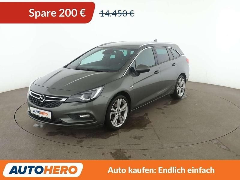 Grau Gebraucht 2017 Opel Astra Dynamic Kombi | 14.250 € (Etwas zu teuer) - Bild 1/3