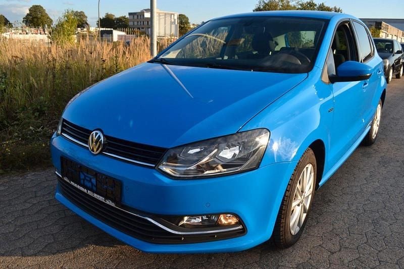 Gebraucht VW Polo LOUNGE 90 PS (66 kW) 2015 Blau Kleinwagen
