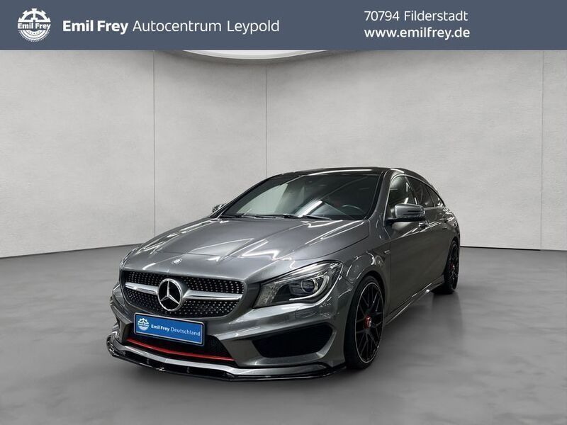 Mountaingrau metallic Gebraucht 2015 Mercedes CLA250 Shooting Brake Kombi | 18.890 € (Fairer Preis) - Bild 1/4