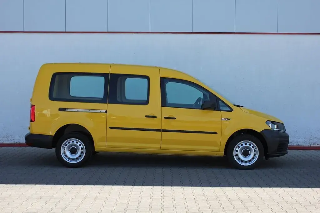 Gebraucht VW Caddy Maxi 150 PS (110 kW) 2020 Gelb Van / Kleinbus