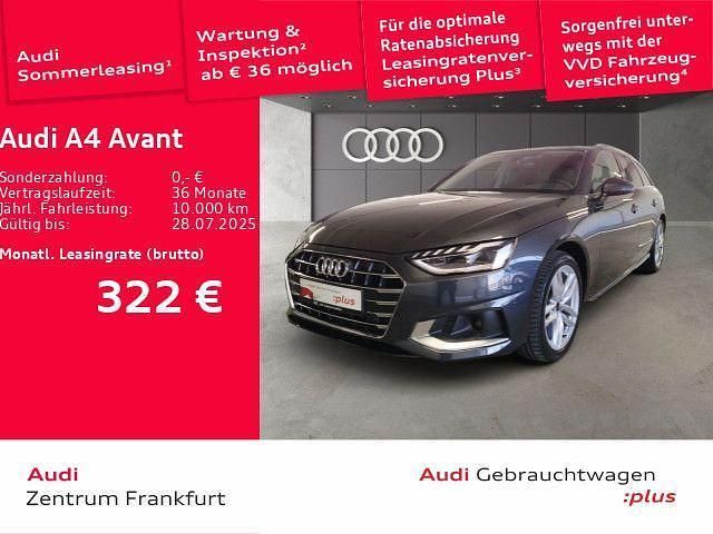 Manhattangrau metallic Gebraucht 2024 Audi A4 Advanced Plus Kombi | 39.570 € (Etwas zu teuer) - Bild 1/2
