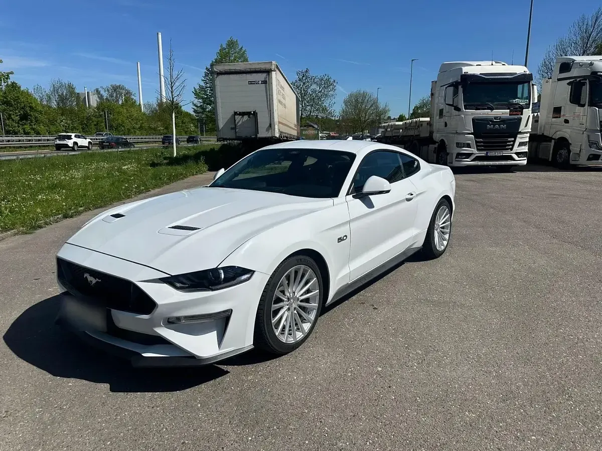 Gebraucht Ford Mustang GT 460 PS (338 kW) 2023 Weiß Coupé