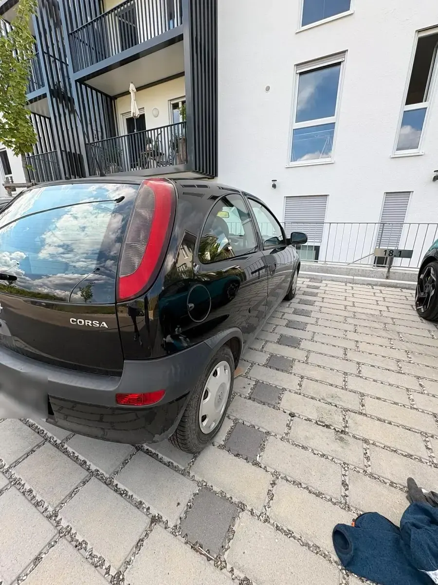 Gebraucht Opel Corsa 58 PS (42 kW) 2002 Schwarz Kleinwagen