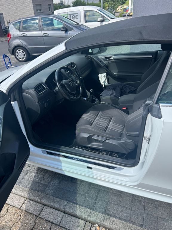Gebraucht VW Golf Cabriolet LOUNGE 110 PS (80 kW) 2016 Weiß Cabrio