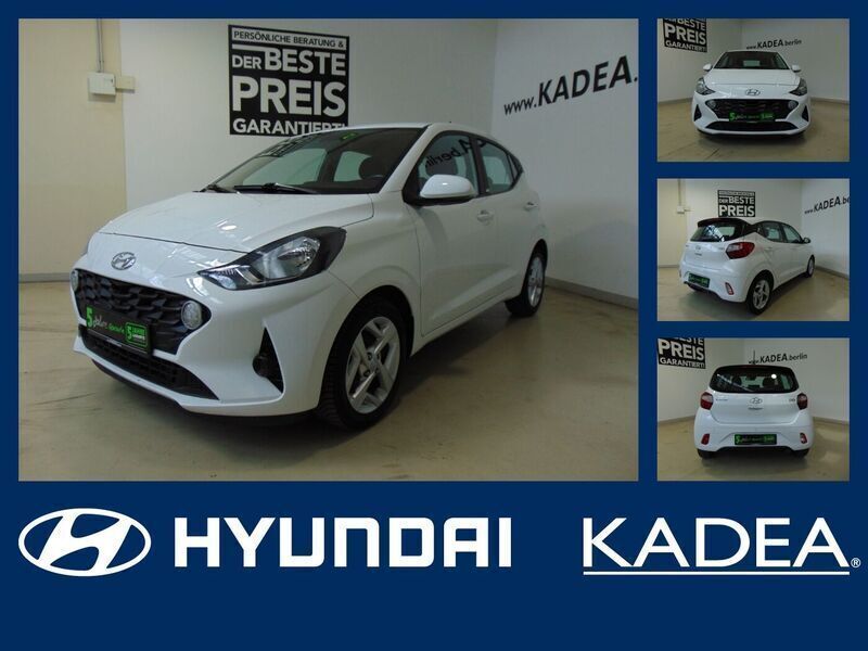 Polar white / sol Gebraucht 2021 Hyundai i10 Kleinwagen | 13.990 € (Etwas zu teuer) - Bild 1/4