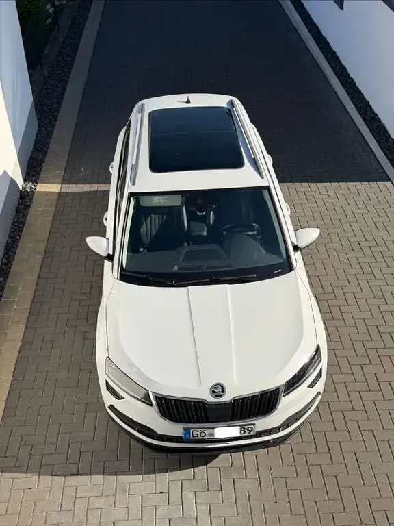 Gebraucht Skoda Karoq Style 150 PS (110 kW) 2018 Weiß SUV